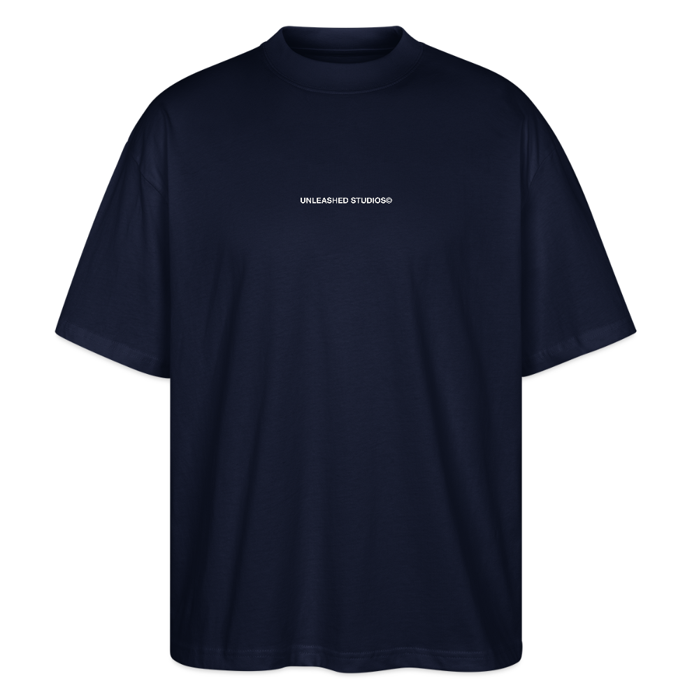 Living the Slow Life Tee - Navy - navy