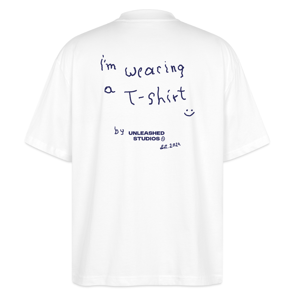 "I'm wearing a T-Shirt" Tee - White - white