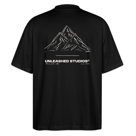 Mountains Tee - Black - black
