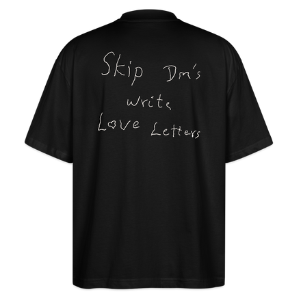 Skip Dm's Tee - Black - black