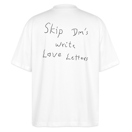 Skip Dm's Tee - White - white