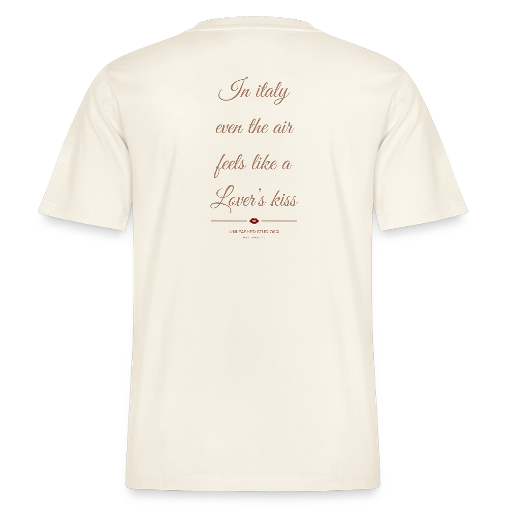 Lovers Kiss Tee - OffWhite/Mocha - natural white