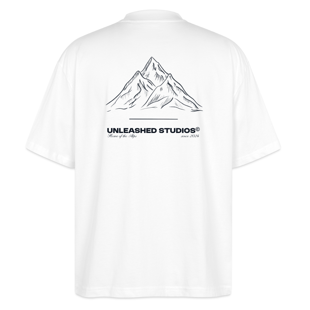 Mountains Tee - White - white