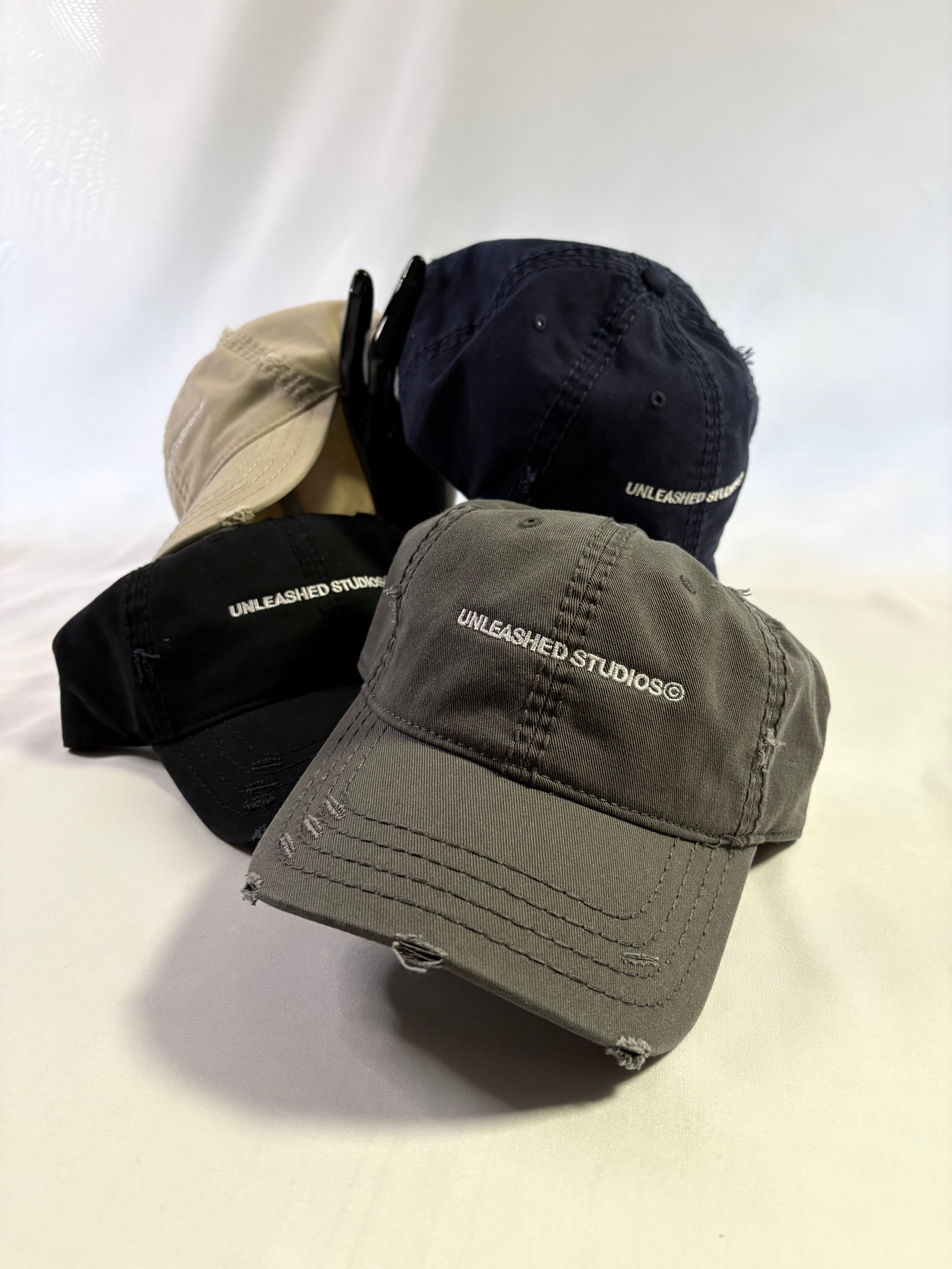 Core Logo Cap Used Look - Charcoal Grey